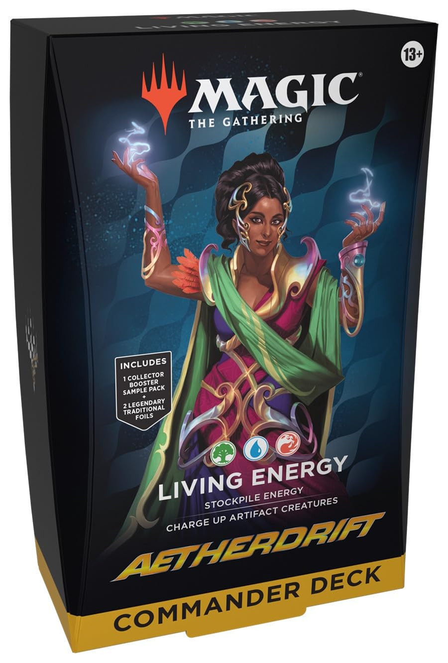Amazon.com: Magic The Gathering Aetherdrift Commander Deck Living
